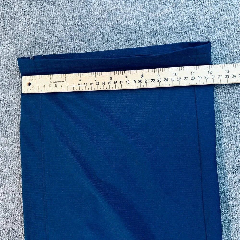 VTG 90s Adidas Mens 2XLT Blue Mesh Lined Track Pants Straight Leg Side Zip 9582Y